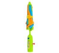 Water Spray Toy, Umbrella Shape Shooter, Outdoor Splash Blasters Design, Fun Summer Entertainment Gear, Swimming Pool, Bath Time, Yard Play, Kids Water Activities, 30,5 x 3 cm Pink Green