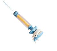 Water Sprayer for Kids, Pull out Sprinkler Toy, Interactive Outdoor Game, 12.2x2.76x3.74 Inches, Features Easy Grip Handle and Fun Spray Action, for Pool Patio Backyard Picnic Park