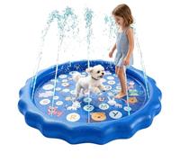 Water Sprinkler For Dogs, 100cm Non-Slip Thickened Sprinkler Pad | Outdoor Water Play For Outdoor Backyard Outside Yard Lawn Garden Park Pool Swimming Play Game Activities