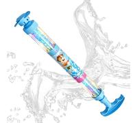 Water Squirter, Fun LED, 43,5 × 7,6 × 3 cm Spray Toy Design with Bright Lights, Summer Play Accessory Builds, Outdoor Gear Accessories for Backyard Garden Beach Swimming Pool Party Game and Park Usage