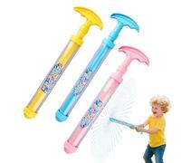 Water Squirter Kids, Retractable High Pressure Spray Toys, 2.95 Inches Adroable Compact 3 Pieces Water Games Set for Outdoor Celebration, Garden, Beach, Summer Backyard Fun