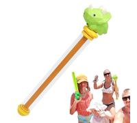 Water Squirter, Kids Sprinkler Sprayer, Interactive Pull-out Cartoon Toy, Play Equipment, 15.35 Inches, Ideal for Hot Weather Playground Pool Teens Family Friends Use