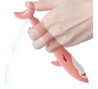 Water Squirter, Pen Sprays Water, 5.71x0.39x0.39 Inches Compact Size Refillable Shark Shape Design Toy, Prank Game for School, Girl, Boy, Party, Workplace and Tricks Use