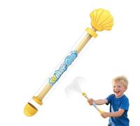 Water Squirter Toy, Shell-Style Water Soaker, Pull-out Squirt, High-Capacity Splash Fun, Lightweight & Durable PP Material, Summer & Outdoor Play, 13.78x2.56x2.56 Inches