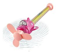 Water Stick Toy - 71cm Squirting Prop Shooter | ABS Rotating Propeller Stream, Long Range Water Sprayer Game Tube Beach Swimming Pool Garden Courtyard Patio Backyard Camping Family Party