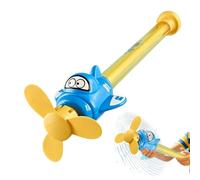 Water Stick Toy, Rotating Propeller Tube, Squirting Game Device with Sturdy Build, Premium Quality Outdoor Aid, Reliable Accessory for Beach Lawn Garden Courtyard Patio Camping Pond Swimming Pool