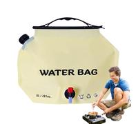 Water Storage Bag, Portable Water Storage Container, PET, PE, PA 8L Foldable Leakproof Carrier for Preppers, Outdoors, Travel, Garden, Cars, Home, Vehicle, Hiking, and Fire Prevention, 41x31cm