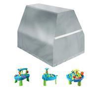 Water Table Cover, Waterproof Outdoor Shield, Dustproof Protective Shelter, Sturdy Material, Ideal for Backyard, Garden, Hot Weather, Girl, Boy, 37.01x14.57x26.38 Inches