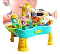 Water Table For Kids,Electric Colorful Portable SummerToy - SummerOutside Sensory Playset | Designed with A Rounded Corner Safety Profile and Built from Durable Materials, This Water playTable Pr