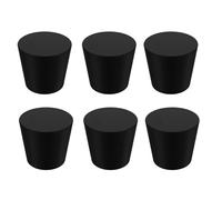 Water Table Plug Replacement - Drain Plug For Waters Tables,6 Piece Universal Solid Rubber Cover - Water Table Replacement Plugs For Test Tubes Plant Pots Kids Outdoor Garbage Showers