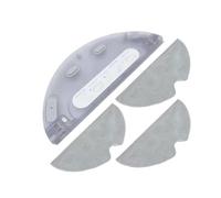 Water Tank, Compatible For Mijia 2C Vacuum-Mop 2 STYTJ03ZHM, Robot Vacuum Cleaner Water Tank Mop Cloths Replace Accessories.(Tank and 3pc Mops)