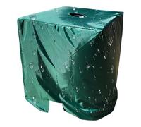 Water Tank Cover, Dustproof Fade Resistant Tote Sunshade, 47.24x39.37x45.67 inches Thermal Foldable Reusable Storage Protection for Wind, Yard, Garden, Well, Outdoor Pool