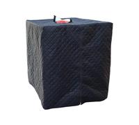 Water Tank Cover, Lightweight Tote Protector, Insulated Storage Shield, Sturdy Weatherproof Layer, Heat Retention Design, 47.24x39.37x45.67 inches, Ideal for RVs, Camping, Garden, Agriculture Use