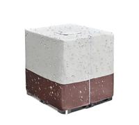 Water Tank Cover, Waterproof Gallon Tank Tote Cover, 47.24x39.37x45.67 Inches Heavy Duty Rain Barrel Protector for Storage, Outdoor, Porch Lawn Patio Yard, Snow and Rainwater Harvesting Garden