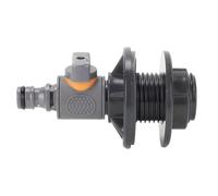 Water Tank Fittings - 3/4 Inch Pipe Adapter | Water Barrel Connector Tank Fittings | For Home Garden Backyard Outdoor Irrigation Pond Waterfall Faucet Use