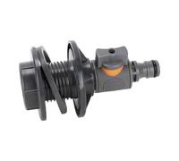 Water Tank Hose Adapter - 3/4 Inch Tank Pipe Fittings | Hose Connectors, Garden Ĥose Adapter, Water Ţank Fittings, Ẃater Barrel Ádapter For Home Garden Backyard Outdoor Irrigation Pond Waterfall Fauce