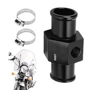 Water Temp Temperature Joint Pipe Hose - Sturdy Gauge Adapter, High-Density Aluminum Water Temp Connector, Coolant Hose Joint For Cars, SUVs, Trucks, Universal Car Temperature Sensor Pipe