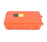 Water - Tight Storage Box | EDC Outdoor Survival Container for Electronics/Fishing Gear/Camping | Particle - Protected & Shock - Absorbing Dry Box with Silicone Gasket, 2 Sizes (S 8.9 X 1.5in)