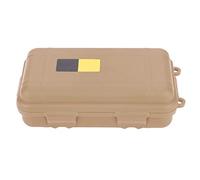 Water - Tight Storage Box | EDC Outdoor Survival Container for Electronics/Fishing Gear/Camping | Particle - Protected & Shock - Absorbing Dry Box with Silicone Gasket, 2 Sizes (S 8.9 X 1.5in)