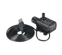 Water Transfer Pump - PC Material 5.9cm, Brushless Dispenser, USB Powered | Small Water Pump, Flow Control Device For Pond, Fountain, Hydroponics, Aquarium, Home, Basement, Garden, Patio