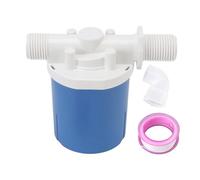 Water Trough Float Valves, Fully Automatic Water Level Controller, Sturdy Anti-corrosions Float Mechanism, Leak-Proof Inlet Design, Crafted With High-Quality Rubber And Abs Materials, 4.33x3.54in