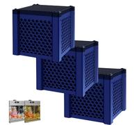 Water Trough Purifier Cube, Activated Carbon Filter Media for Fish Tanks, Horse Troughs, Ponds & Livestock Tanks, Super Strong Filtration & Odor Control (3pcs)