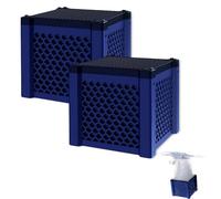 Water Trough Purifier Cube, Pure Cube Water Trough Filter, Super Strong Filtration Activated Carbon Filter for Fish Tanks, Horse Troughs, Ponds & Livestock Tanks (2pcs)