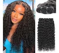 Water Wave Human Hair Bundles 24 24 24 Inch 12A Curly Bundles Human Hair 100% Unprocessed Brazilian Virgin 3 Bundles Wet and Wavy Weave Extensions