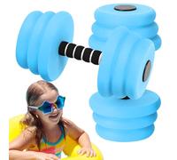 Water Weights, 2-Piece Dumbbells Pool Fitness Equipment, Water Aerobics Gear, Foam Strength Training Set for Recovery, Workouts, 10.83x5.91 inches, Pink, Red, Purple, Blue, Green