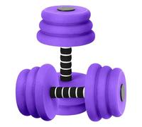 Water Weights, 2-Piece Dumbbells Pool Fitness Equipment, Water Aerobics Gear, Foam Strength Training Set for Recovery, Workouts, 10.83x5.91 inches, Pink, Red, Purple, Blue, Green