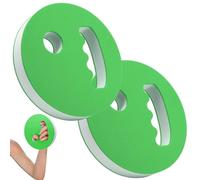 Water Weights - 2 Piece Resistance Foam Hand Held Discs, Aquatic Exercise Equipment for Pool Workout Fitness Training | Swimming Water Resistance Tools for Men Women Adults Children Sports Aquatic
