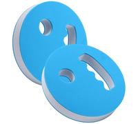 Water Weights - Aquatic Resistance Discs, Foam Hand Held Paddles with Ergonomic Non-Slip Grip, Pool Exercise Equipment, Swimming Workout Gear, Fitness Tools for Aquatic Training
