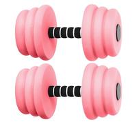 Water Weights for Pool, Aqua Fitness Dumbbells, Foam Resistance Workout Gear, Joint-Friendly Strength Trainer, Lightweight Float Design, Perfect for Adults, Seniors, Recovery, 10.83x5.91 inches