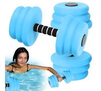 Water Weights For Pool Exercise, Dumbbells Pool Fitness Equipment, 2 Pieces Strength Training Water Dumbbells For Men, Women, Adults, Kids, Seniors, Recovery Workouts
