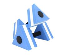 Water Weights for Pool Exercise - Foam Triangle Portable Bodybuilding Supplies | Pool Equipment with Lightweight Design for Muscle Training Squats Swimming Underwater Gym