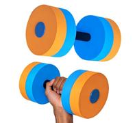 Water Weights for Pool Exercise - High Density Eva Foam Aquatic Dumbbells, Lightweight Floating resistancee Training Tools, Comfortable Grip Pool Workout Equipment | Swimming Aerobics, Rehabilitation