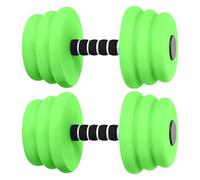 Water Weights, Pool Dumbbells, Aquatic Fitness Equipment, Lightweight Eva Foam Construction Non Slip Grips for Aqua Therapies, Resistance Training, Swimming Rehab,10.83x5.91 Inches