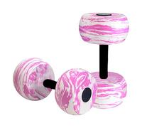 Water Weights Pool Exercise - 2 Pieces Foam Dumbbells for Aqua Fitness and Strength Training, Lightweight Floating Equipment Swim Classes, Spa, or Club Use, Ideal for Kids, Adults, and Seniors