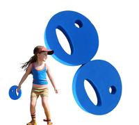 Water Weights, Pool Exercise, 2 unidades Eva Hand Held Swim Disc Set, Adorable Aquatic Fitness Weight, Swimming Training, Water Aerobics Equipment for Pool Training and Beginners