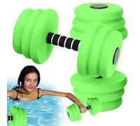 Water Weights, Pool Exercise Dumbbells, 10.83x5.91in Foam Resistance Equipment, Lightweight Strength Trainer, Low- Aqua Gear for Adults Seniors Kids Recovery Workouts