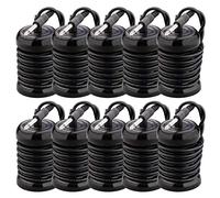 Wateralone Ionic Detox Foot Bath Arrays Redondo Bobinas de acero inoxidable de reemplazo de matrices redondas para desintoxicación iónica Foot SPA Cleanse Machine (negro)