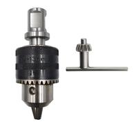 WATERBELINE Adaptador de mandril, adaptador de taladro de metal con adaptador de vástago de 1,5-13 mm/3-16 mm para eficiencia en tareas de perforación