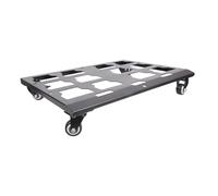 WATERBELINE Carro de herramientas de acero resistente con ruedas de bloqueo, plataforma móvil fácil de operar para la aplicación de la caja de herramientas