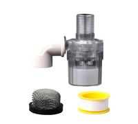 WATERBELINE Controlador automático de niveles de agua con bola flotante transparente de fijación rápida para tanques de líquidos eficientes y gestión de depósitos