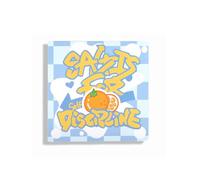 WATERBELINE Cuaderno de cuadrículas cuadradas con diseño fresco con tintas de papel, diarios portátiles pastel para estudiantes