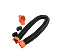 WATERBELINE Juego de tubos de residuos para campistas, diseño de fácil instalación, tubo telescópico de aguas residuales, drenaje eficiente universal para campistas