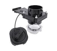 WATERBELINE Puerta de aguas residuales de 3 pulgadas de ABS permanente compuesto de policarbonato para una fácil instalación de cortesía y escape Preve