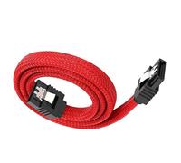 WATERBELINE SATA3.0 - Cable de transferencia de datos SATA3.0, cable de transferencia de datos de 6 Gbps, nailon trenzado, cierres de bloqueo para discos duros, almacenamiento interno con conectores