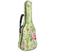 Watercolor Art - Funda impermeable para guitarra acústica, 1 cm de grosor, con doble correa ajustable para el hombro para guitarra de 40 a 42 pulgadas, Multicolor 10, 42.9x16.9x4.7 in, Mochila