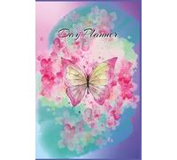 Watercolor Butterfly Day Planner | Planning| Events | 6x9 | 125 Pages | Fun | Hobbies | Gifts | Plan your day with a cute day planner| Butterflies Notebook